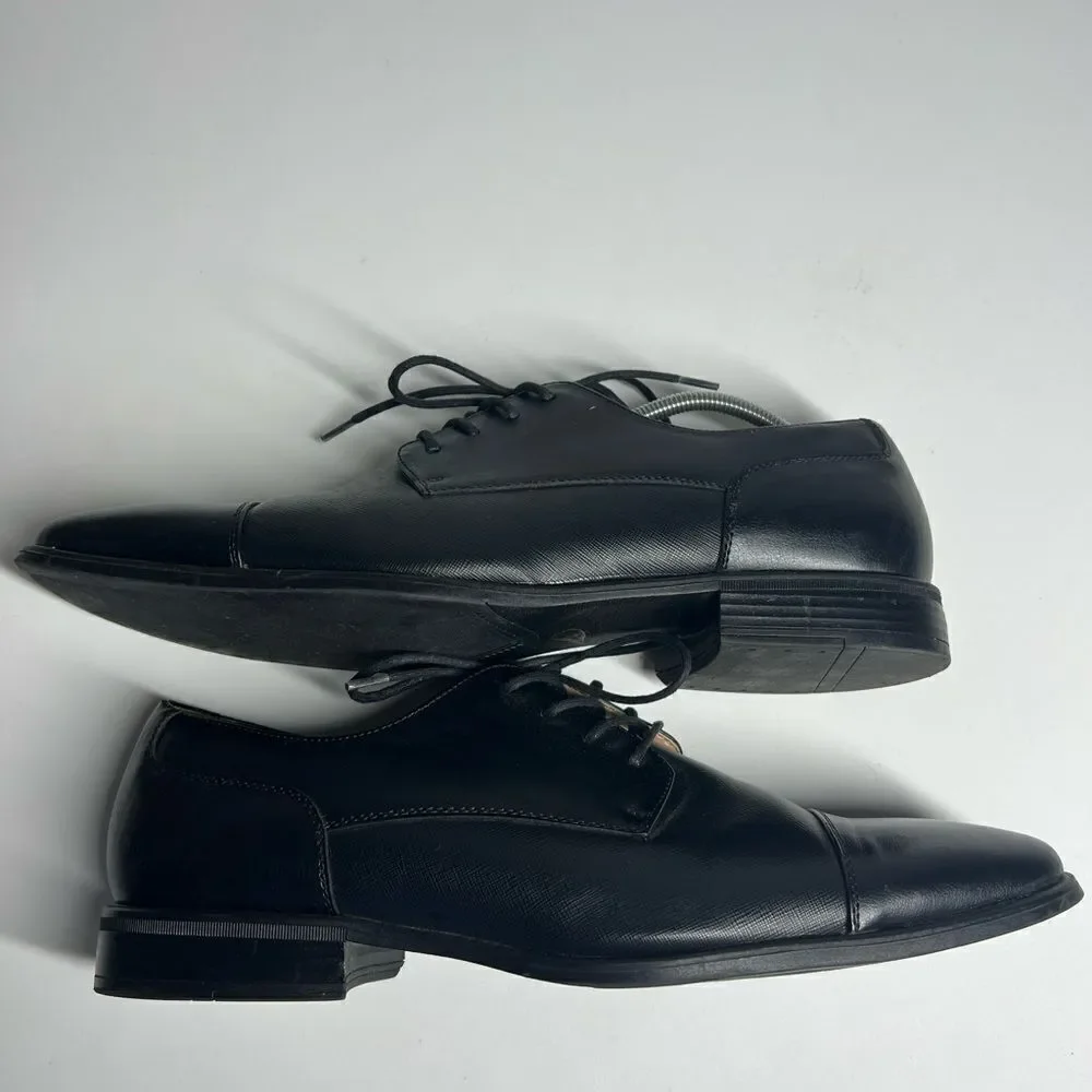 J. Ferrar Men’s Oxford Lace Up Shoes Size 11 M Black